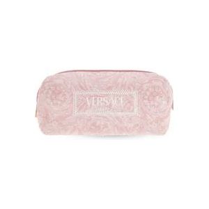 Versace Toilet Bags , Pink , Dames , Maat: ONE Size