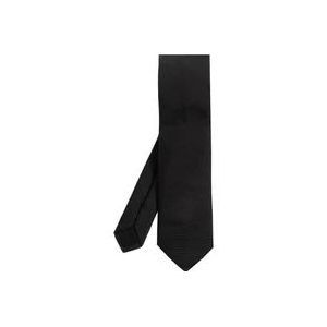 Versace Zijden stropdas , Black , Heren , Maat: ONE Size