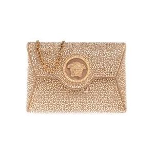 Versace La Medusa schoudertas , Beige , Dames , Maat: ONE Size