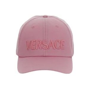 Versace Katoenen Baseballpet , Pink , Dames , Maat: 57 CM
