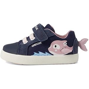 Geox Baby Meisjes B Kilwi Girl Sneakers, Navy pink., 20 EU