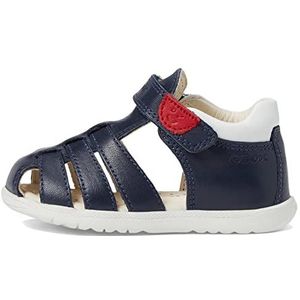 GEOX - MACCHIA - Sandalen - Marineblauw - Nappa en Lederlook