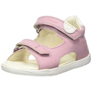 Geox Baby B Macchia Gir Sandaal, roze, 22 EU, Rosé, 22 EU