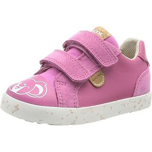 Geox Baby B Kilwi Girl Sneakers voor meisjes, Fuchsia White, 22 EU