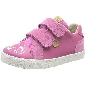Geox B Kilwi Girl Sneakers voor meisjes, Fuchsia White, 20 EU