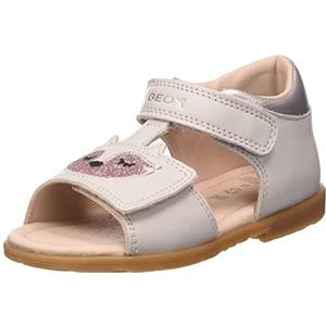 Geox Meisjes B Verred sandaal, Dove Grey., 20 EU