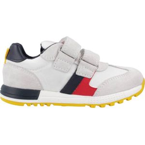 GEOX - B ALBEN BOY - Sportschoenen - Beige - Velcro Sluiting