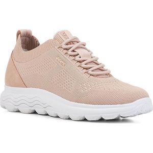 Geox D Spherica Sneakers voor dames, Kleur: vlees.