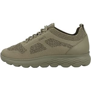 Geox D Spherica Dames Sneaker, Pistache, 35 EU