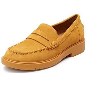 Geox D Spherica Ec1 Moccasin voor dames, mosterd, 39 EU