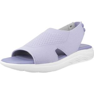 Geox Dames D Spherica Ec5 Sandaal, Lt Violet, 36 EU