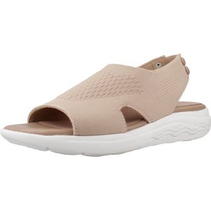 Geox Dames D SPHERICA EC5 sandaal, nude, 35 EU, nude, 35 EU