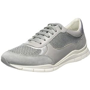 Geox D Sukie Sneakers voor meisjes, grijs (light grey), 40 EU