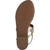 Geox - D Sozy S - Sandalen - Lt Gold - Leer - Slingback