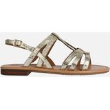 Geox - D Sozy S - Sandalen - Lt Gold - Leer - Slingback