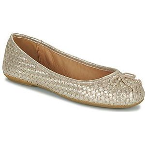 GEOX - Palmaria - Ballerina's - Goudkleur - Leer