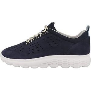 Geox D Spherica Dames Sneaker, Navy, 35 EU