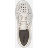 Geox - D Spherica - Sneaker - Wit - Bovenmateriaal: Kunstleer