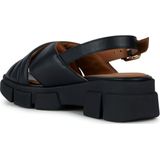 Geox - D35PSA 00085 - Pumps - Zwart - Leer