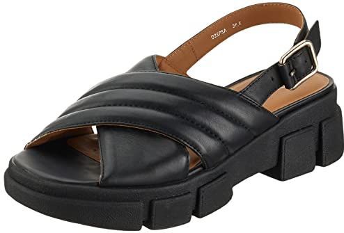 Geox - D35PSA 00085 - Pumps - Zwart - Leer