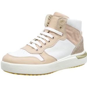 Geox D Dalyla Sneakers voor dames, White Nude, 39 EU