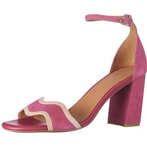 Geox Dames D New ERAKLIA 80 Sandaal, Cyclamen/Nude, 37 EU, cyclamen nude, 37 EU