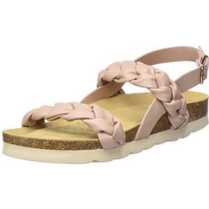 Geox D BRIONIA HIGH Sandalen voor dames, nude, 41 EU, nude, 41 EU