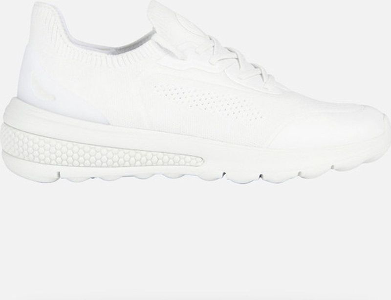 Geox - D Spherica Actifa - Sneakers - Wit - Leer