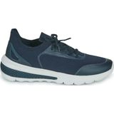 Geox D Spherica Actif Sneakers voor dames, Donkerblauw, 35 EU