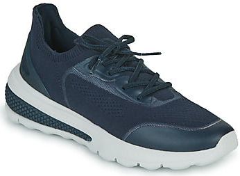 Geox D Spherica Actif Sneakers voor dames, Donkerblauw, 35 EU