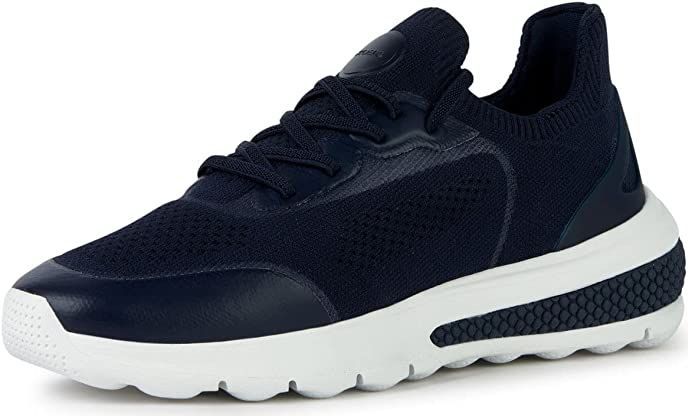 Geox - Dames Schoenen - Blauw - Comfortabele Sportschoenen