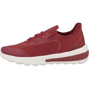 Geox D SPHERICA ACTIF Sneakers voor dames, DK RED, 37 EU, Dk red., 37 EU