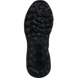 GEOX - D SPHERICA ACTIF - Sneakers - Zwart - Gebreide Stof en Lederachtig Materiaal