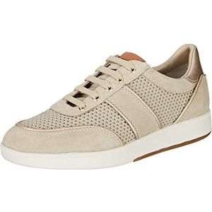 Geox D MELEDA Sneakers voor dames, LT Taupe, 40 EU, Lt Taupe, 40 EU