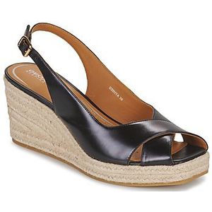 Geox - D Panarea - Sandaal - Zwart - Espadrillekooi
