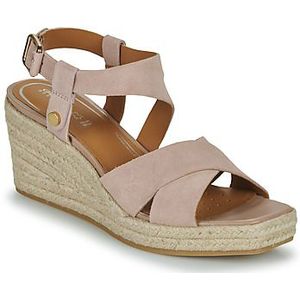 Geox - D35Uyb 00022 D Panarea - Schoenen - Beige - Wedges
