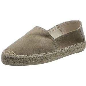 Geox D Lampedusa Espadrilles sandalen met sleehak voor dames, Lt Taupe, 40 EU