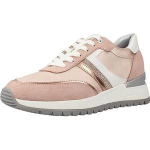 Geox D DESYA Sneakers voor dames, roze goud/nude, 37 EU, Rose Gold Nude, 37 EU