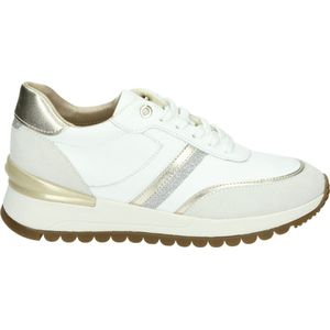 Geox D3500A - Volwassenen Lage sneakersDames sneakers - Kleur: Wit/beige - Maat: 37