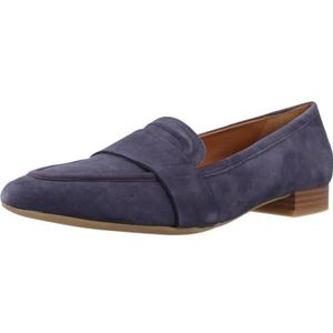 Geox Dames D Charyssa Ballet Flat, Donkerblauw, 41 EU