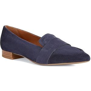 Geox Dames D Charyssa Ballet Flat, Navy, 39,5 EU, Donkerblauw, 39.5 EU