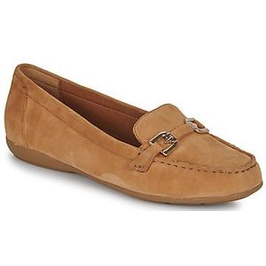 GEOX D ANNYTAH MOC vrouwen Mocassins - kamel - Maat 38