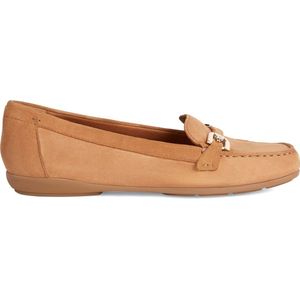 GEOX D ANNYTAH MOC vrouwen Mocassins - kamel - Maat 38