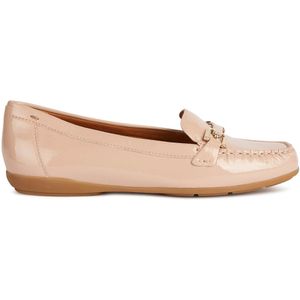 Geox D Annytah Moc Moccasin voor dames, nude, 35 EU