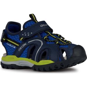 Geox Boys J Borealis Jongenssandaal, Royal Lime, 34 EU