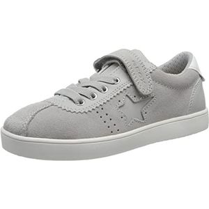 Geox J Kathe Girl Sneakers, LT Grey, grijs (light grey), 38 EU