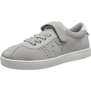 Geox J Kathe Girl Sneakers voor dames, grijs (light grey), 38 EU