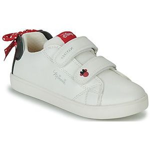 Ademende sneakers met klittenband Kathe x Mini GEOX. Synthetisch materiaal. Maten 35. Wit kleur