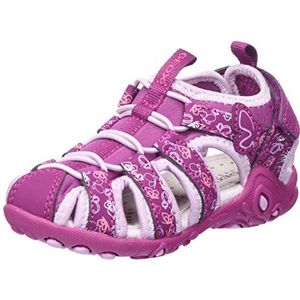 Geox J Whinberry G sandalen voor meisjes, dark raspberry pink, 30 EU Schmal