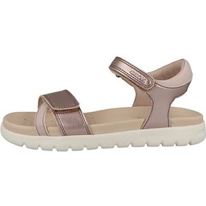 Geox J SOLEIMA Gir Sandal, Old Rose, 34 EU, roze, 34 EU